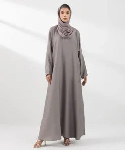Discount Sapphire Full Length Abaya Mauve