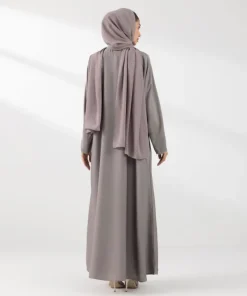 Discount Sapphire Full Length Abaya Mauve