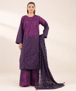 Sale Sapphire Jacquard Dupatta Purple