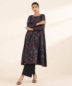 Outlet Sapphire Jacquard Shirt Black