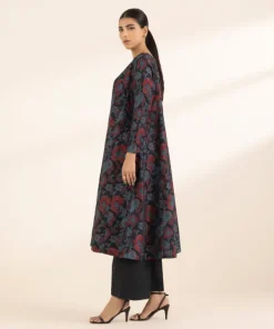 Outlet Sapphire Jacquard Shirt Black