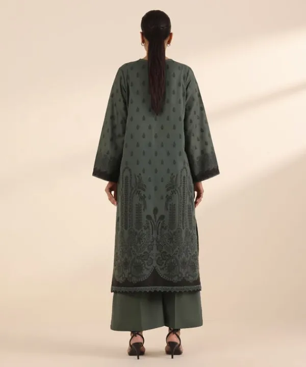 Sale Sapphire Jacquard Shirt Green