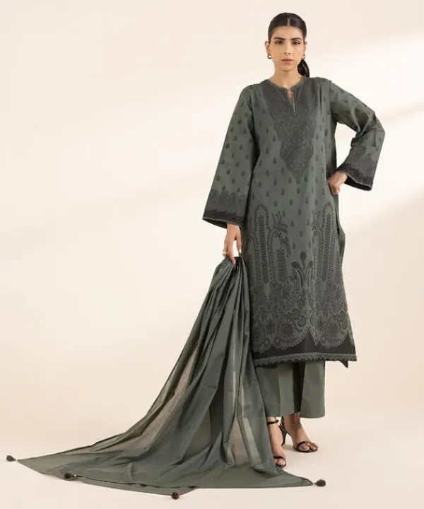 Sale Sapphire Jacquard Shirt Green