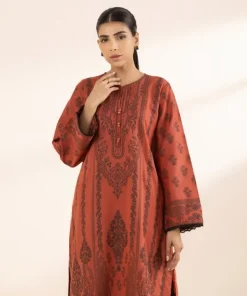 Sale Sapphire Jacquard Shirt Orange