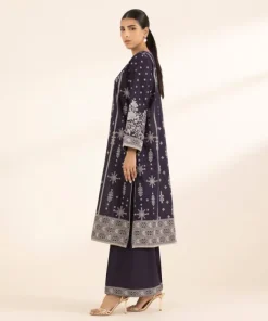Clearance Sapphire Jacquard Shirt Purple