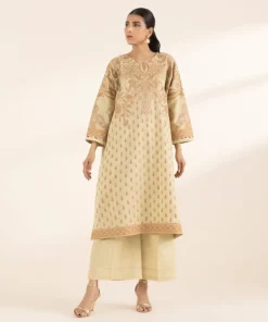 Fashion Sapphire Jacquard Shirt Beige