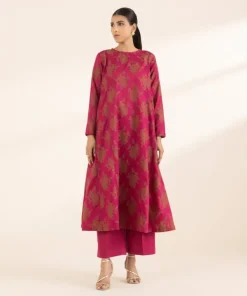 Fashion Sapphire Jacquard Shirt Pink
