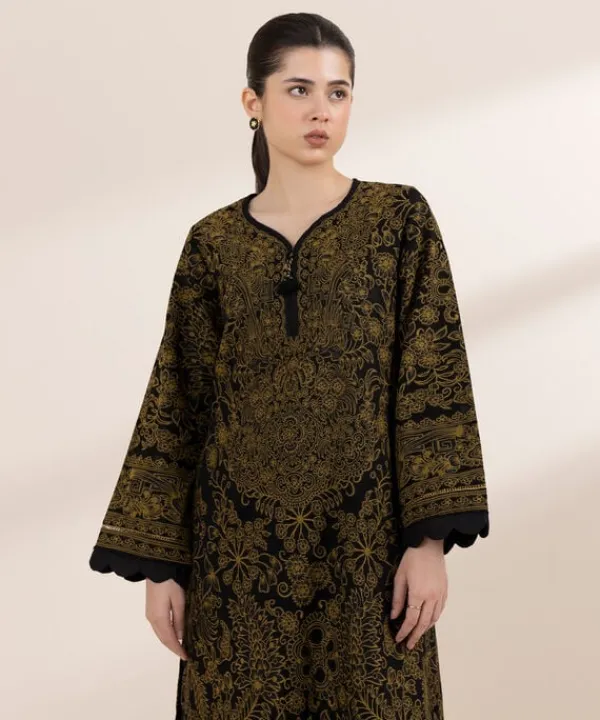 New Sapphire Jacquard Shirt