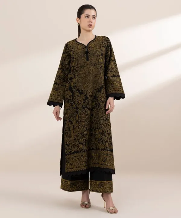 New Sapphire Jacquard Shirt