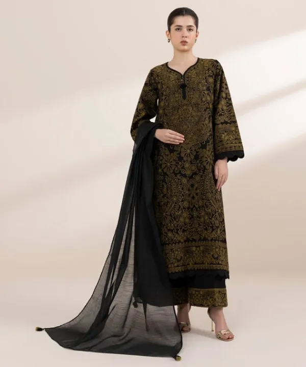 New Sapphire Jacquard Shirt