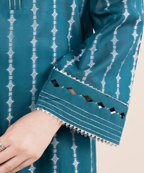 Clearance Sapphire Jacquard Shirt