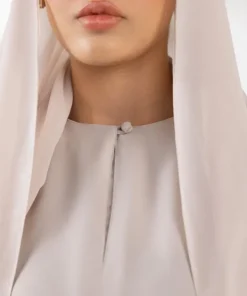 Clearance Sapphire Kaftan Abaya Set Off White