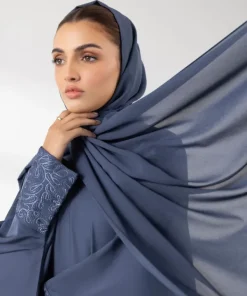 Outlet Sapphire Kaftan Abaya Set Blue