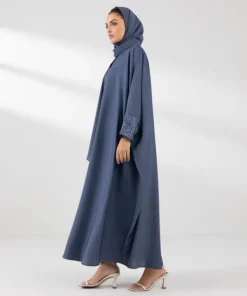 Outlet Sapphire Kaftan Abaya Set Blue