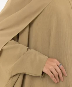 New Sapphire Kaftan Abaya Set Mustard
