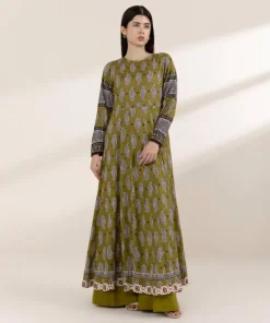 Discount Sapphire Printed Arabic Lawn Pishwas