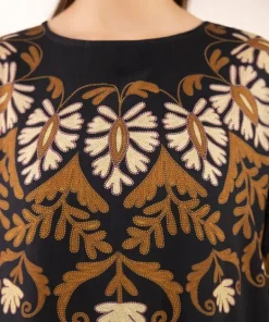 Clearance Sapphire Printed Arabic Lawn Shirt