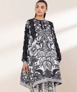 Best Sapphire Printed Arabic Lawn Shirt