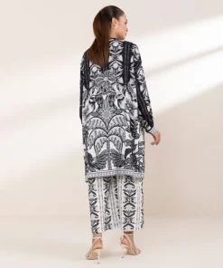 Best Sapphire Printed Arabic Lawn Shirt