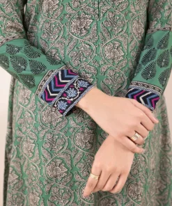 Sale Sapphire Printed Arabic Lawn Shirt