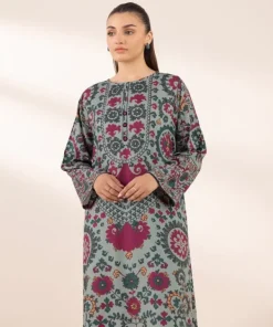 New Sapphire Printed Arabic Lawn Shirt