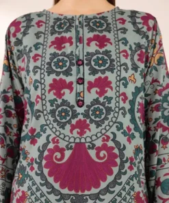 New Sapphire Printed Arabic Lawn Shirt
