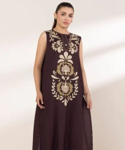 Best Sapphire Printed Arabic Lawn Shirt