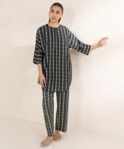 Online Sapphire Printed Arabic Lawn Shirt