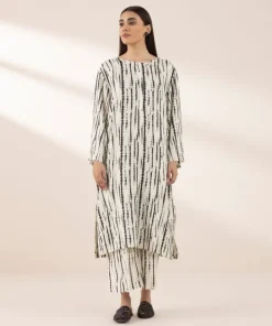 New Sapphire Printed Arabic Lawn Shirt