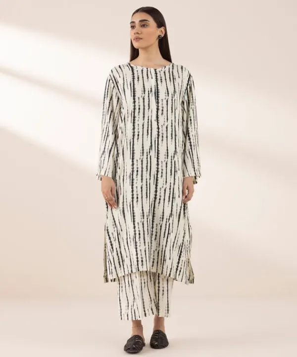 New Sapphire Printed Arabic Lawn Shirt