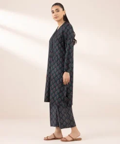 Online Sapphire Printed Arabic Lawn Shirt