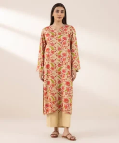 Best Sapphire Printed Arabic Lawn Shirt