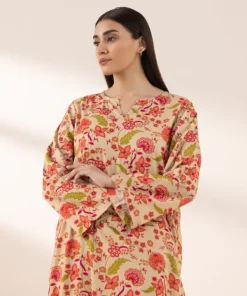 Best Sapphire Printed Arabic Lawn Shirt