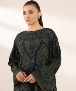 Sale Sapphire Printed Arabic Lawn Shirt