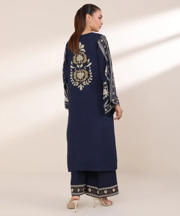 Online Sapphire Printed Arabic Lawn Shirt