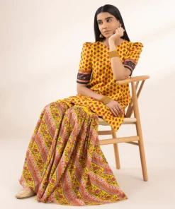 New Sapphire Printed Arabic Lawn Shirt