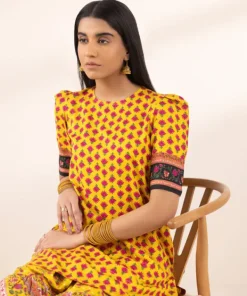 New Sapphire Printed Arabic Lawn Shirt