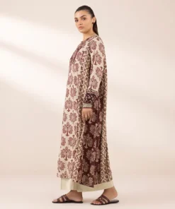 Discount Sapphire Printed Arabic Lawn Shirt