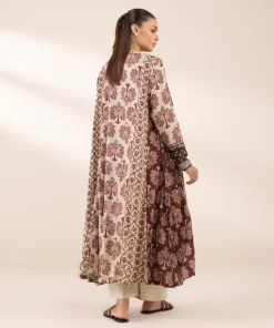Discount Sapphire Printed Arabic Lawn Shirt