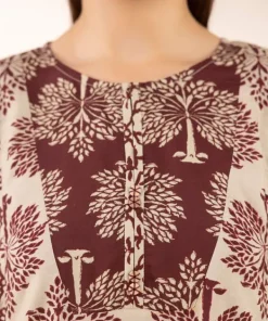 Discount Sapphire Printed Arabic Lawn Shirt