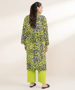 Fashion Sapphire Printed Arabic Lawn Shirt