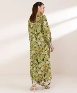 Clearance Sapphire Printed Arabic Lawn Shirt