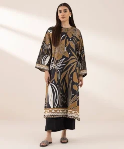 Sale Sapphire Printed Arabic Lawn Shirt