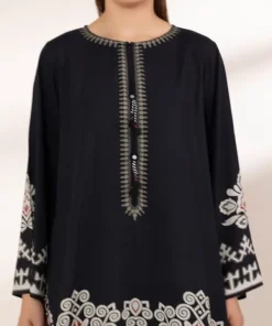 Outlet Sapphire Printed Arabic Lawn Shirt