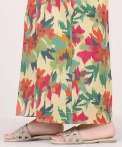 Online Sapphire Printed Cambric Culottes