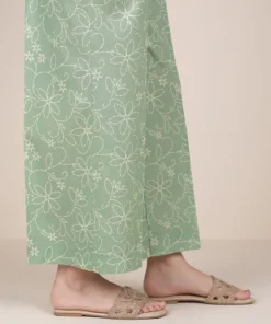 Sale Sapphire Printed Cambric Culottes