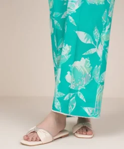 New Sapphire Printed Cambric Culottes
