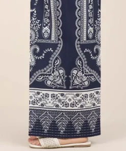 Online Sapphire Printed Cambric Culottes Blue