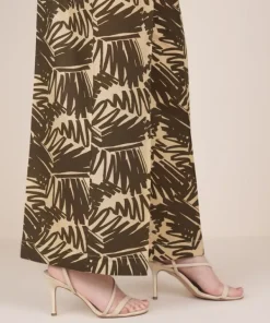 New Sapphire Printed Cambric Culottes