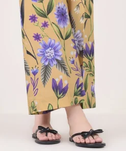 Online Sapphire Printed Cambric Culottes